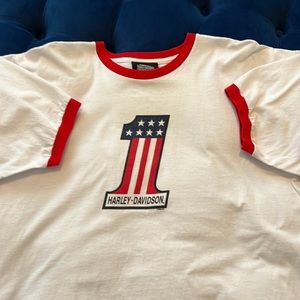 HARLEY DAVIDSON T- Shirt, Museum - Milwaukee, WI, XL, White